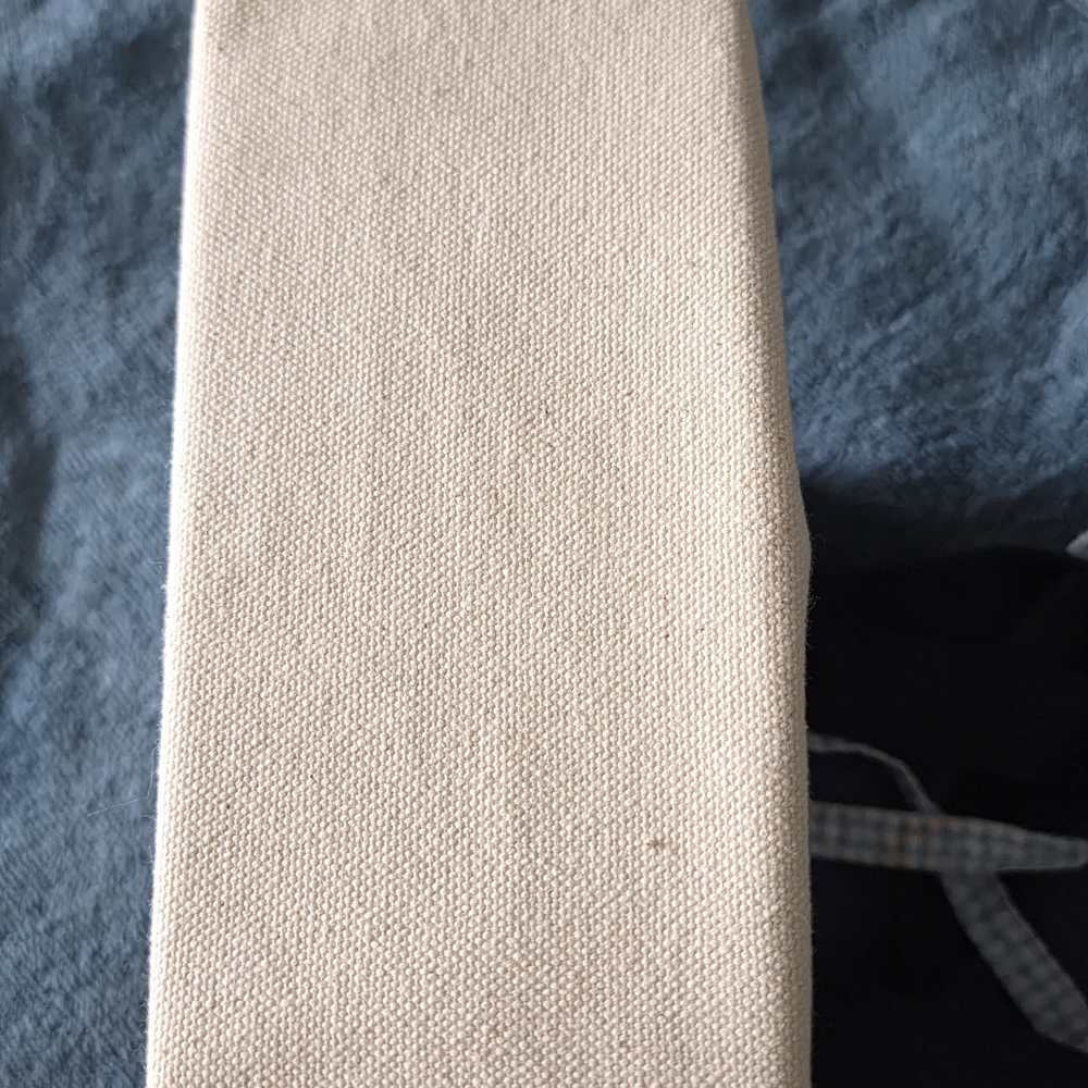 Vineyard Vines Tan and Red Canvas Tote - Picture 5 of 5